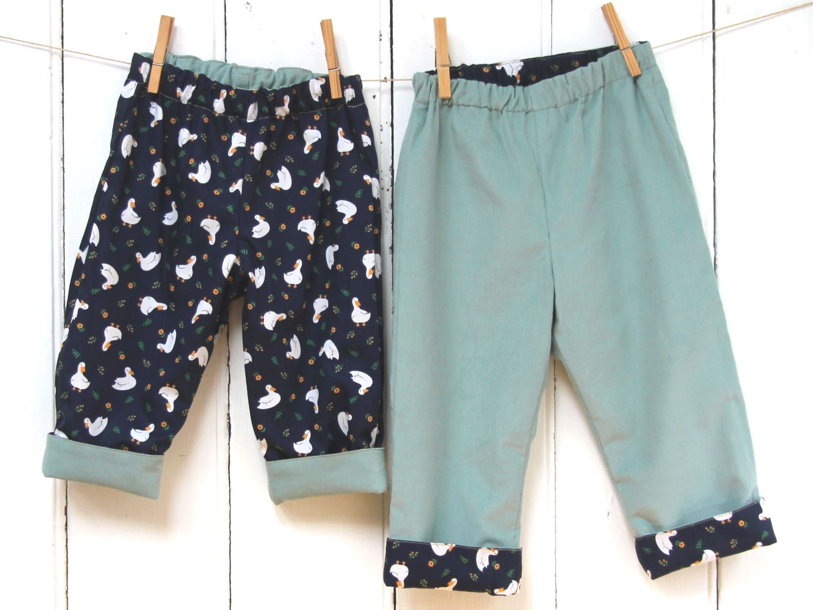 Duck Needlecord Trousers