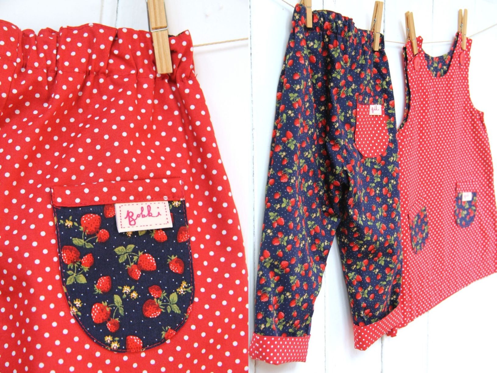Strawberry Spot Trousers